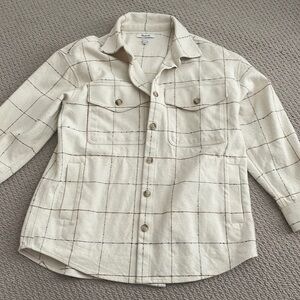 Madewell Overaized Shirt Jacket - Size M